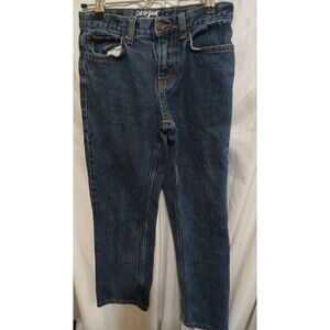 Boy's CAT AND JACK Relaxed Straight Leg Blue Jeans  , Size 10
